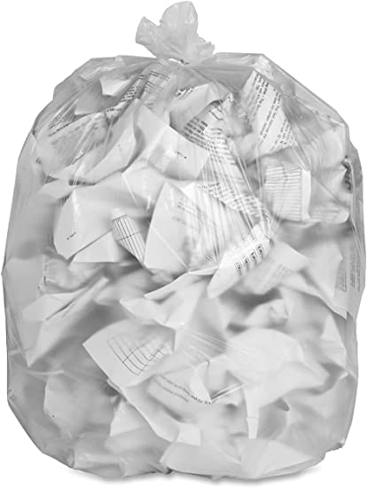 Ransparent garbage bag78x98cm (20 pieces per roll), suitable for multi-purpose garbage bags in homes and offices